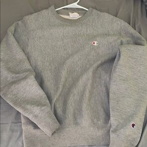 Champion Grey Crewneck Sweatshirt